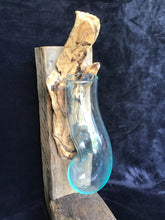 Load image into Gallery viewer, Hand Blown Glass Wall Vase

