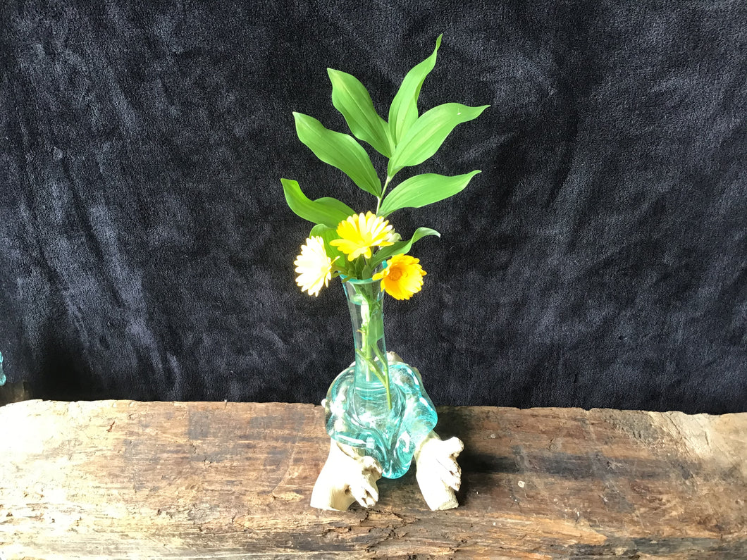 Hand Blown Glass Vase
