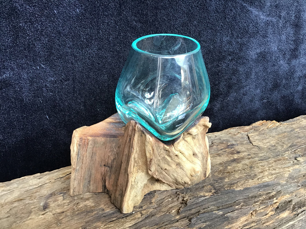 Hand Blown Glass Bowl