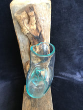 Load image into Gallery viewer, Hand Blown Glass Wall Vase
