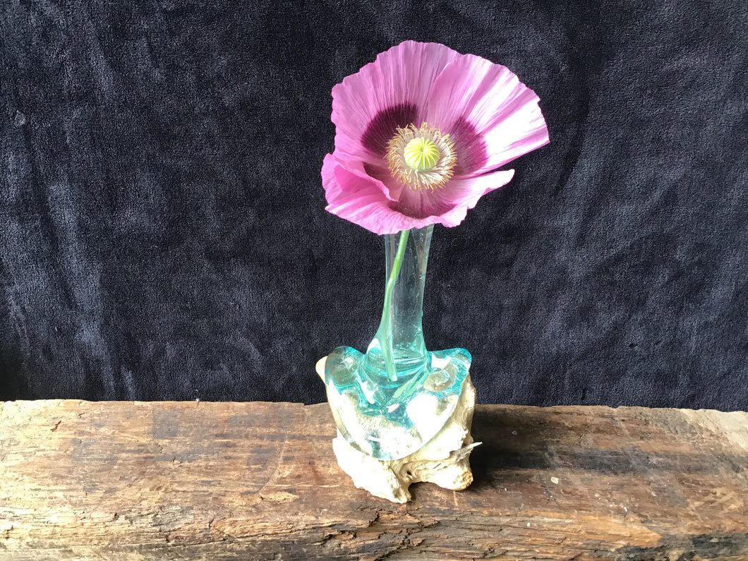 Hand Blown Glass Vase