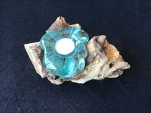 Load image into Gallery viewer, Hand Blown Glass Candle Holder ~ Single
