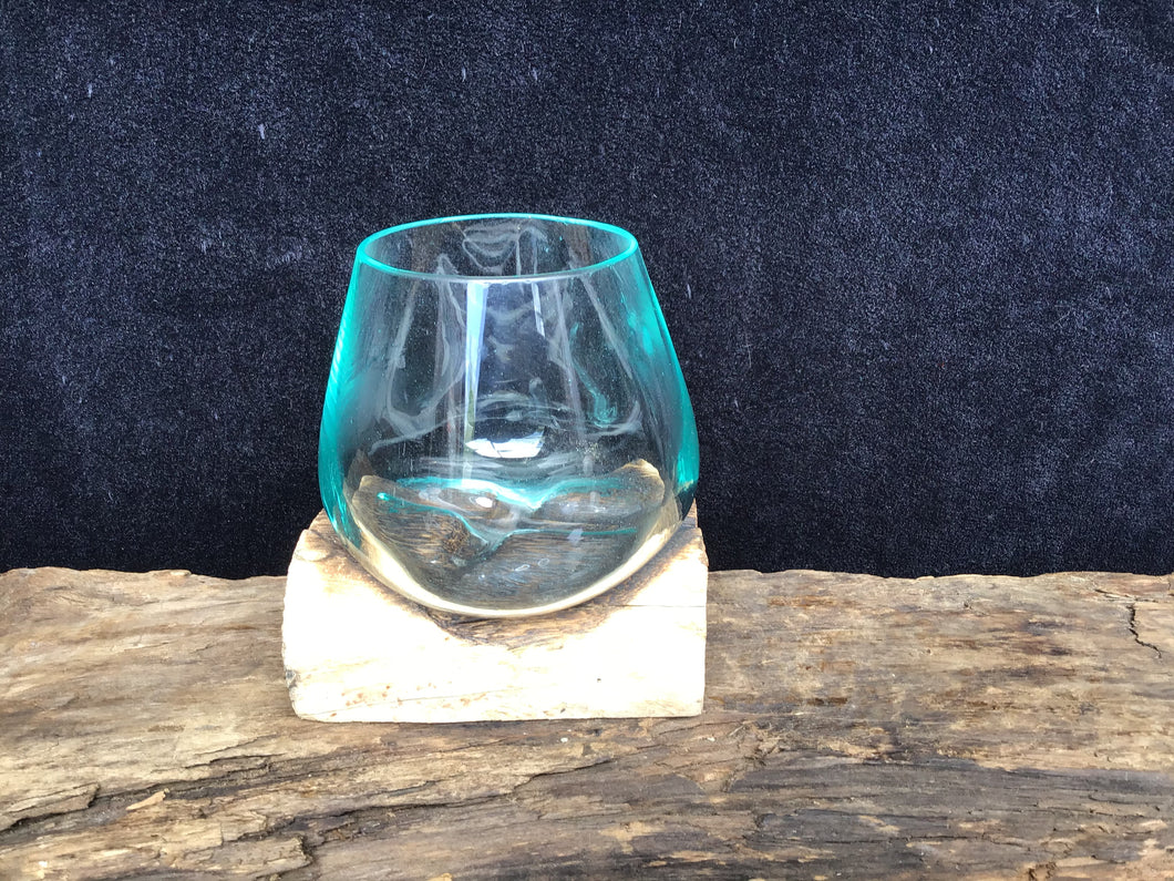 Hand Blown Glass Bowl
