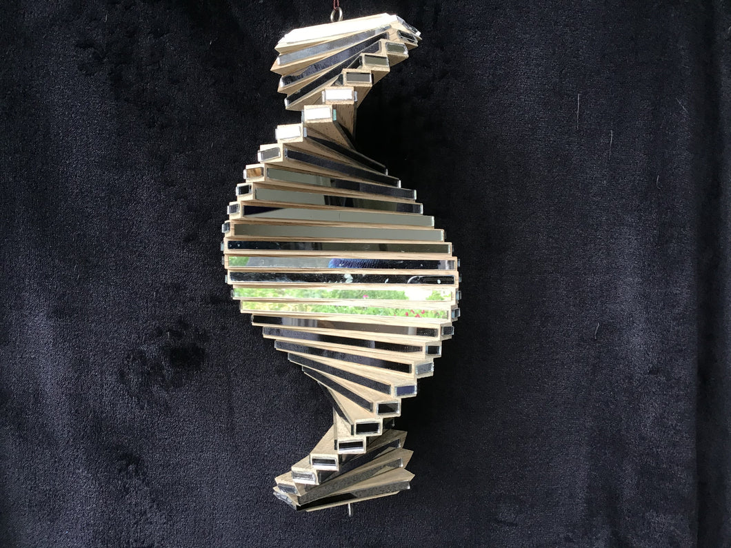 Spiral Mirror Mobile