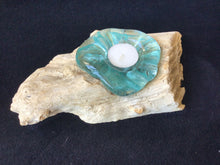 Load image into Gallery viewer, Hand Blown Glass Candle Holder ~ Single
