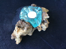 Load image into Gallery viewer, Hand Blown Glass Candle Holder ~ Single
