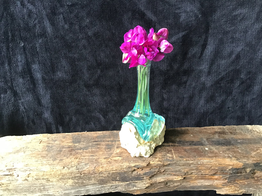 Hand Blown Glass Vase
