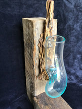 Load image into Gallery viewer, Hand Blown Glass Wall Vase
